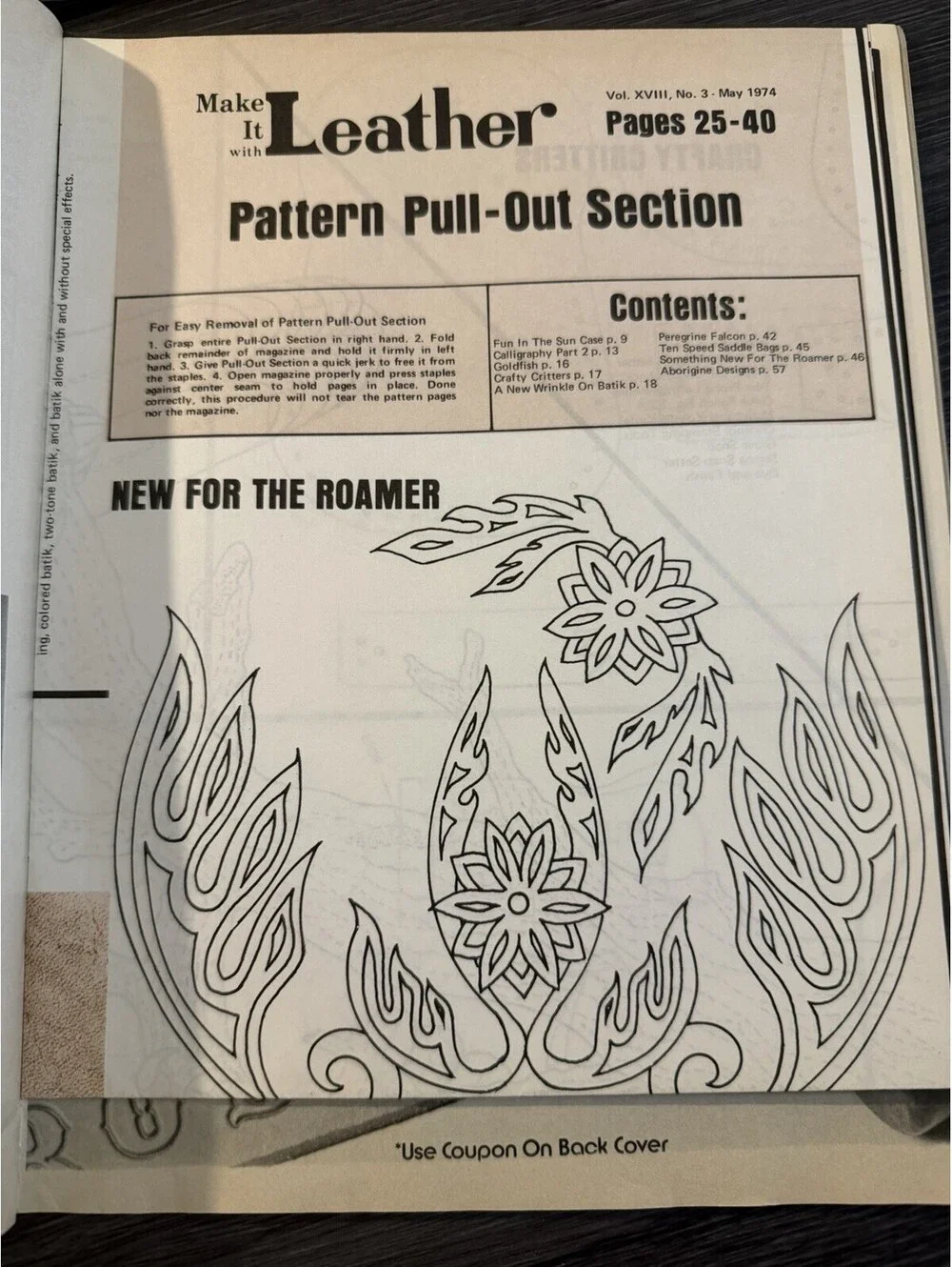 Vtg Make It With Leather Magazine Lot Of Six With Template Patterns 70s-80s